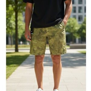 Nike Golf Modern Fit Dri‎ Fit Camo Shorts Mens 38 Green 833215-300 NWT